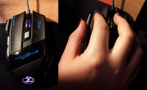 The gaming mouse and the grip that makes it feel ten times as accurate.